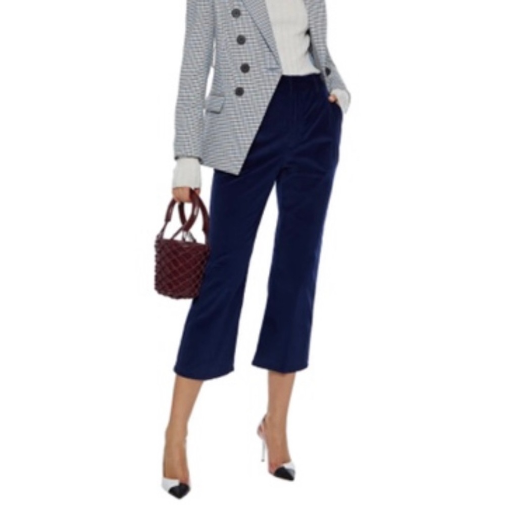 Altuzarra Adler stretch-cotton corduroy kick-flare pants NWT